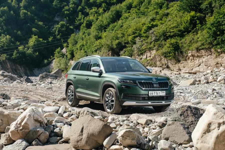  Skoda Kodiaq Scout 2018 года  (CIS) (фото 1 из 40)